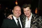 Amsterdam 9 februari 2004
Premiere FEESTJE in Tuschinski.
Paul de Leeuw en Beau v Erven Dorens