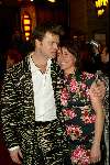 Amsterdam 9 februari 2004
Premiere FEESTJE in Tuschinski.
Beau v Erven Dorens met vrouw
