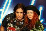 Hilversum 24 februari 2004
Presentatie 10 idols finalisten in studio 22.
Irma Idols en Boris Idols