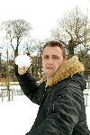 Amsterdam 26 februari 2004
Presentatie Bobo's in de bush. 
Chris Tates in de sneeuw