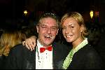 Amsterdam 9 februari 2004
Premiere FEESTJE in Tuschinski.
Cindy Pielstroom met Hans v d Togt