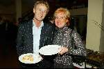 Bussum 10 februari 2004
Uitreiking van de gouden harpen in het spant.
Cor Bakker en Vivian Boelen
