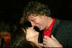 Amsterdam 9 februari 2004
Premiere FEESTJE in Tuschinski.
Daphne Bunskoek en Jeroen Pauw verliefd