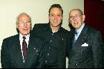 Bussum 10 februari 2004
Uitreiking gouden harpen in het spant.
Frans Bauer met Eddy Cristiani en Harry de Groot