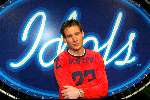 Hilversum 24 februari 2004
Presentatie 10 idols finalisten in studio 22.
Eric Idols