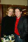 Bussum 10 februari 2004
Uitreiking van de gouden harpen in het spant.
Henkjan Smits met vrouw
