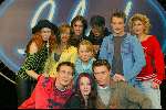 Hilversum 24 februari 2004
Presentatie 10 idols finalisten in studio 22.
Idols finalisten 2004