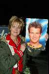 Hilversum 24 februari 2004
Presentatie 10 idols finalisten in studio 22.
Irene Moors met foto Robin Idols
