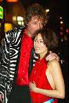 Amsterdam 9 februari 2004
Premiere FEESTJE in Tushinski.
Daphne Bunskoek met Jeroen Pauw