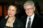 Bussum 10 februari 2004
Uitreiking van de gouden harpen in het spant.
Joop Stokkermans met vrouw