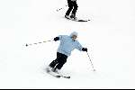 Lech 12 februari 2004
Koningin  Beatrix skien in Lech.
Wintersport