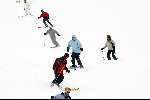 Lech 12 februari 2004
Koningin  Beatrix skien in Lech.
Wintersport