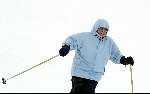 Lech 12 februari 2004
Koningin  Beatrix skien in Lech.
Wintersport