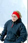 Lech 15 februari 2004
Koningin Beatrix op wintersport in Lech