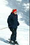 Lech 15 februari 2004
Koningin Beatrix op wintersport in Lech