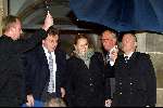 Amsterdam 6 februari 2004
Verjaardag van Koningin Beatrix op paleis op de dam.
Prins Friso en Mabel Wisse Smit