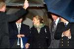 Amsterdam 6 februari 2004
Verjaardag van Koningin Beatrix op paleis op de dam.
Prins Friso en Mabel Wisse Smit