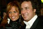 Amsterdam 9 februari 2004
Premiere FEESTJE in Tushinski.
Marco Borsato en Leontine Borsato
