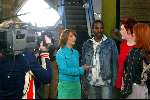 Amsterdam 6 februari 2004
Opnames van de modepolitie met Patty Somer en Nada v Nie