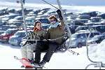 Zurs 15 februari 200
Prinses Caroline v Monaco op vakantie met Ernst van Hannover en Prins Prins Albert Pierre en Prinses Alexandra.
Wintersport