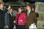 Amsterdam 6 februari 2004
Verjaardag van Koningin Beatrix op paleis op de dam.
Prins Bernhard jr en Prinses Annette