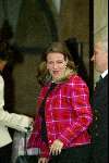 Amsterdam 6 februari 2004
Verjaardag van Koningin Beatrix op paleis op de dam.
Prinses Annette