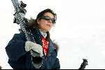 Zurs 13 februari 2004
Prinses Caroline van Monaco 
Wintersport