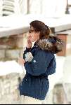 Zurs 13 februari 2004
Prinses Caroline van Monaco tijdens wintersport