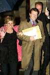 Amsterdam 6 februari 2004
Verjaardag van Koningin Beatrix op paleis op de dam.
Prins Constantijn en Prinses Laurentien