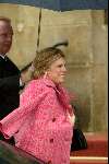 Amsterdam 6 februari 2004
Verjaardag van Koningin Beatrix op paleis op de dam.
Prinses Laurentien
