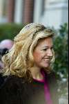 Utrecht 18 februari 2004
Maxima en Prins Willem Alexander bij de munt in Utrecht bij munt slaan voor Amalia
