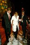 Den  Haag 26 februari 2004
Maxima en Prins Willem Alexander op bezoek bij voorstelling  in schouwburg Den Haag