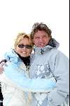 Lech 29 februari 2004
Rene Froger en Natasja Froger op skivakantie in Lech.