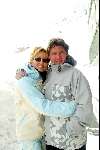 Lech 29 februari 2004
Rene Froger en Natasja Froger op skivakantie in Lech.