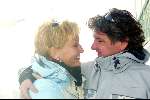 Lech 29 februari 2004
Rene Froger en Natasja Froger op skivakantie in Lech.