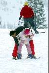 Lech 29 februari 2004
Ruud Gullit op skivakantie in Lech met Estelle en Joelle
Wintersport