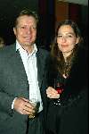 Bussum 10 februari 2004
Uitreiking gouden harpen in het spant.
Soren Lerby met vrouw