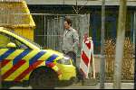Blaricum 22 februari 2004
Anita Meier met dochter Patty en ex man Ton de Leeuwe bij het ziekenhuis Gooi-noord.