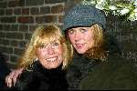 Amsterdam 18 februari 2004
Verlichting bij gedenksteen Willy Alberti bij Westertoren.
 Willeke Alberti en Danielle van t Schip