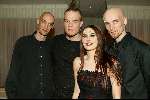 Bussum 10 februari 2004
Uitreiking gouden harpen in het spant.
Within Temptation