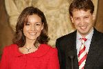 Apeldoorn 25 februari 2005
Verloving Prins Floris met Aimee Sohngen