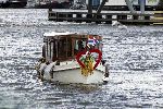 Amsterdam 27februari 2005
Kasper v kooten trouwen met Linda. 
Versierde boot in de grachten van Amsterdam