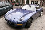 Amsterdam 26 februari 2005
Bram Moszkowicz krijgt bekeuring voor fout parkeren en een te kleine nummerplaat met zijn  ferrari