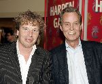 Bussum 16 februari 2005
Uitreiking gouden harpen in Spant  in Bussum.
Edwin jansen en Tony Berk