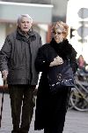 Amsterdam 28 februari 2005
Ellen Vogel wandelen met haar man