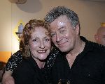 Amsterdam 23 februari 2005
Surpriseparty voor Nelly Fryda in nieuwe de la mar theater.
Barry Stevens en Gerrie v d Klei