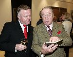 Amsterdam 24 februari 2005
Presentatie boek Thomas Lepeltak bij Sotheby's
Harry Mens en Robby v Erven Dorens