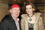 Bussum 16 februari 2005
Uitreiking gouden harpen in Spant  in Bussum.
Harry Slinger met secretaresse
