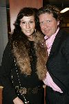 Bussum 16 februari 2005
Uitreiking gouden harpen in Spant  in Bussum.
Henkjan Smits met Alice