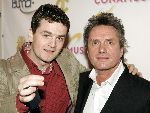 Bussum 16 februari 2005
Uitreiking gouden Harpen in Spant Bussum.
Kasper v Kooten met Henny Vrienten